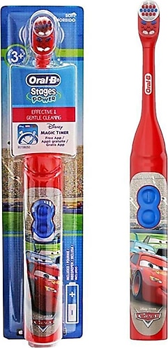 Oral-B Çocuk Stages Power Pilli Diş Fırçası Cars