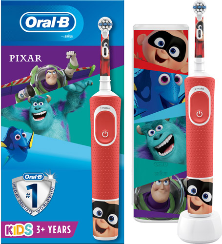 Oral-B D100 Pixar Özel Seri Çocuklar için Şarj Edilebilir Diş Fırçası