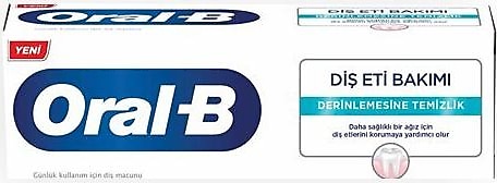 Oral-B Diş Eti Bakımı Derinlemesine Temizlik Florürlü Diş Macunu 65 ml
