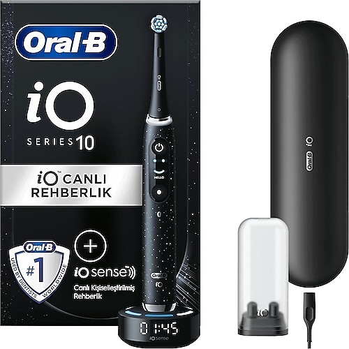 Oral-B iO 10 Şarjlı Diş Fırçası Siyah