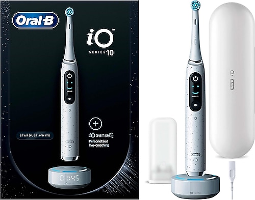 Oral-B iO 10 Şarjlı Diş Fırçası Stardust Beyaz