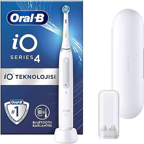 Oral-B iO 4 Beyaz Şarjlı Diş Fırçası