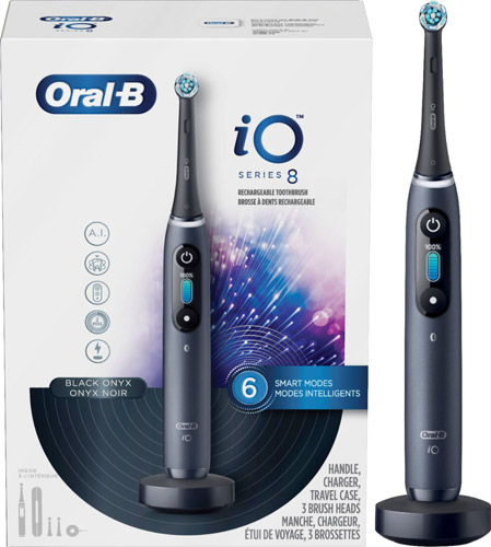 Oral-B iO 8 Şarjlı Diş Fırçası Siyah