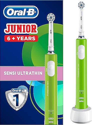 Oral-B Junior Sensi Ultrathin Şarj Edilebilir 6+ Yaş Çocuklar için Diş Fırçası