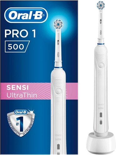 Oral-B Pro 1 500 Sensi UltraThin Şarj Edilebilir Diş Fırçası