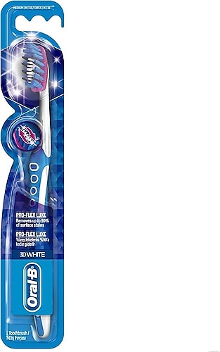 Oral-B Pro-Flex 3 Boyutlu Beyazlık Luxe 40 Orta Diş Fırçası