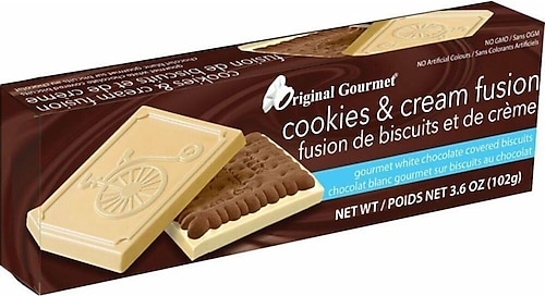 Original Gourmet Fusion Beyaz Çikolatalı Bisküvi 102 gr