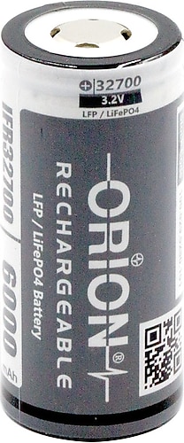 Orion IFR32700 3.2 V 6000 mAh Lifepo4 Şarjlı Pil