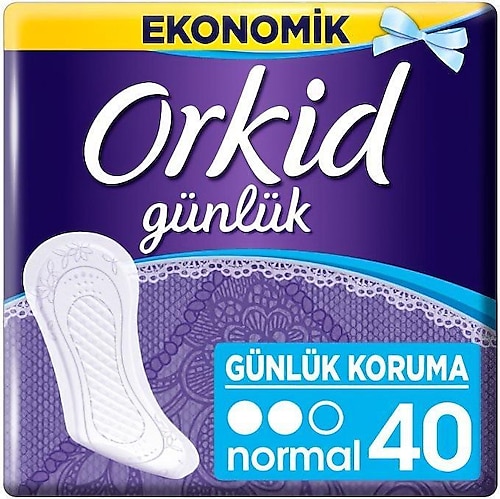 Orkid Günlük Koruma Normal Günlük Ped 40'lı