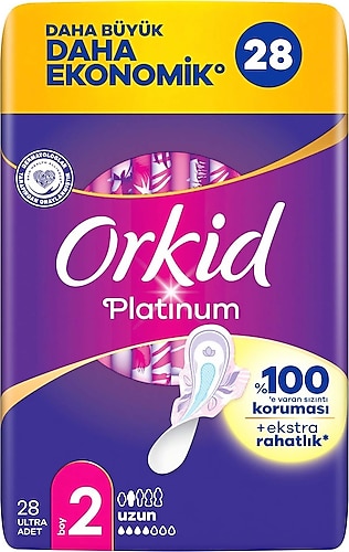 Orkid Platinum Dörtlü Uzun 28'li