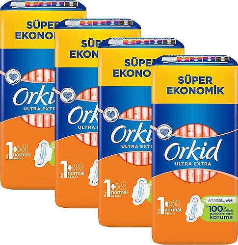 Orkid Ultra Extra Normal Boy 1 Hijyenik Ped 26'lı 4 Adet