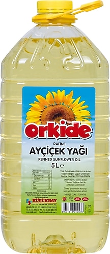 Orkide Ayçiçek Yağı 5 lt Pet