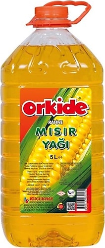 Orkide Mısır Yağı Pet 5 lt