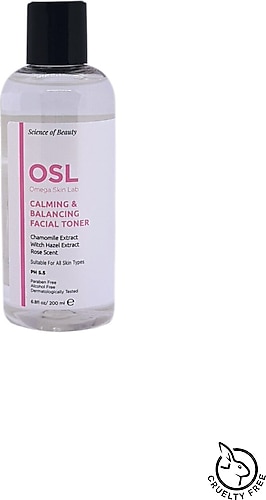 OSL Omega Skin Lab Calming & Balancing Facial Toner Rahatlatıcı ve Dengeleyici Tonik 200 ml