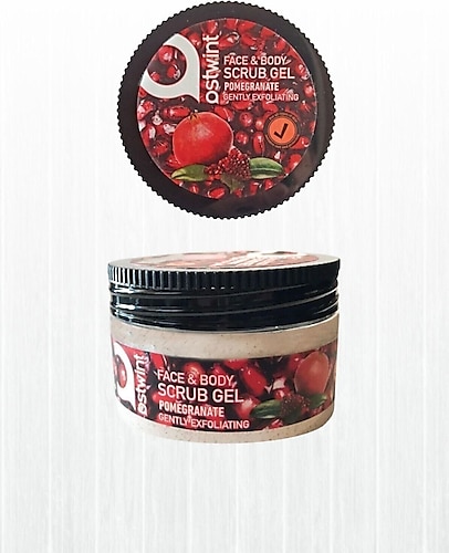 Ostwint Yüz ve Vücut Scrub Peeling Jel Nar 300 ml