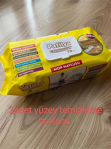 Pafilya Yüzey Temizleme Havlusu, Yüzey Temizleme Mopu, Islak Mendil Mop