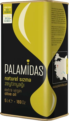 Palamidas Özel Harman Soğuk Sıkım Natürel Sızma Zeytinyağı 5 lt