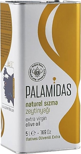 Palamidas Soğuk Sıkım Natürel Sızma Zeytinyağı 5 lt
