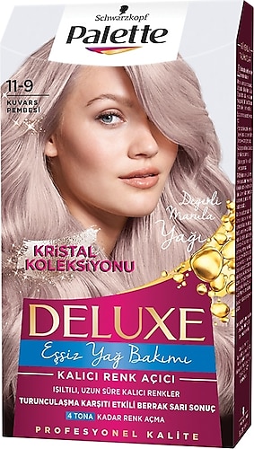 Palette Deluxe 11-9 Kuvars Pembesi Saç Boyası