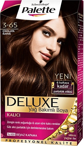 Palette Deluxe 3-65 Çikolata Kahve Saç Boyası