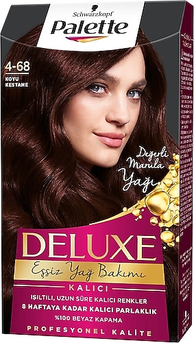 Palette Deluxe 4-68 Koyu Kestane Saç Boyası