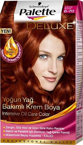 Palette Deluxe 6-70 Kahve Bakır Saç Boyası