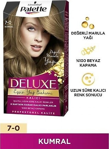 Palette Deluxe Kumral Saç Boyası