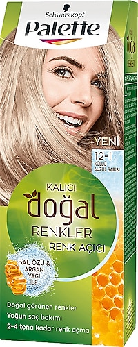 Palette Doğal Renkler 12-1 Küllü Buzul Sarısı Saç Boyası