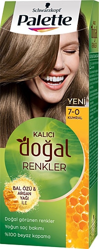Palette Doğal Renkler 7-0 Kumral Saç Boyası