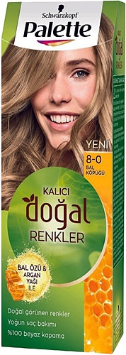 Palette Doğal Renkler 8-0 Bal Köpüğü Saç Boyası