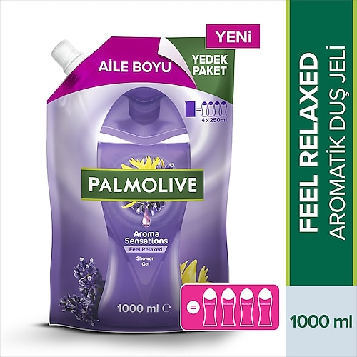 Palmolive Aroma Sensations Feel Relax Yedek Paket Duş Jeli 1000 ml