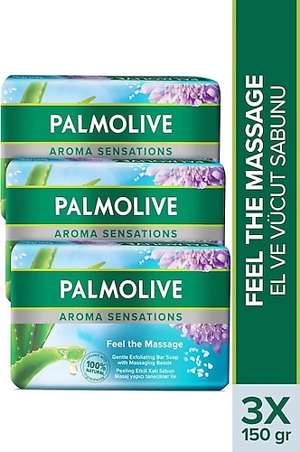 Palmolive Feel The Massage 150 gr 3 Adet Katı Güzellik Sabunu