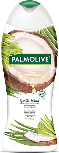 Palmolive Gentle Wash Hindistan Cevizi ve Limon Otu Yağı 500 ml Duş Jeli