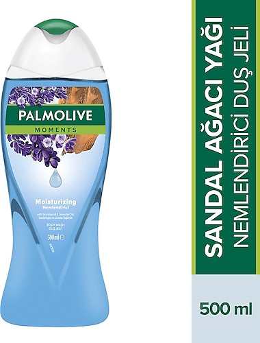 Palmolive Moments Nemlendirici Sandal Ağacı ve Lavanta Yağı 500 ml Duş Jeli