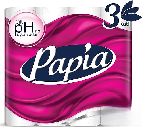Papia 3 Katlı 128'li Tuvalet Kağıdı