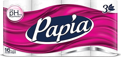 Papia 3 Katlı 16'lı Tuvalet Kağıdı