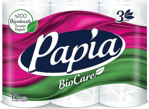 Papia BioCare 12'li Tuvalet Kağıdı