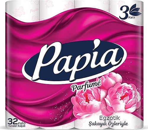 Papia Egzotik Parfümlü 32'li Tuvalet Kağıdı