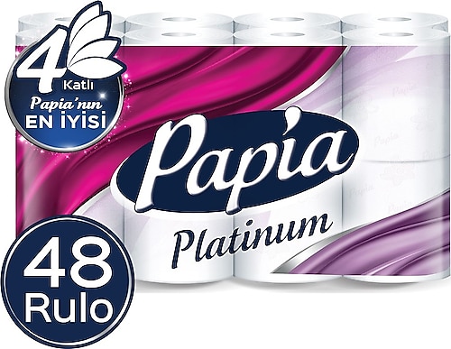 Papia Platinum Tuvalet Kağıdı 48 Rulo