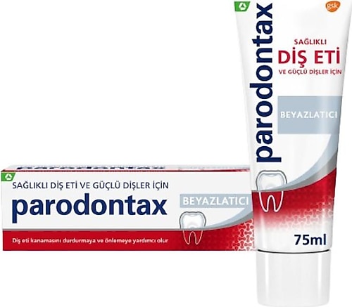 Parodontax Beyazlatıcı Florürlü Diş Macunu 75 ml