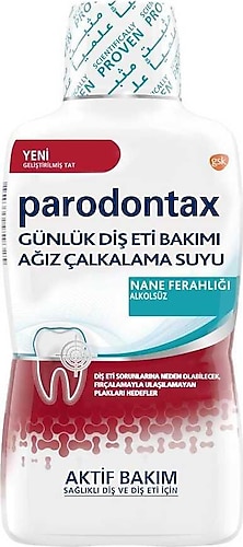 Parodontax Nane Ferahlığı Ağız Bakım Suyu 500 ml