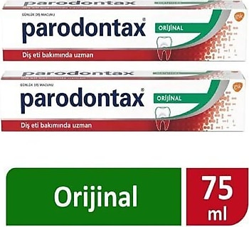 Parodontax Orijinal Florürsüz Diş Macunu 75 ml 2 Adet