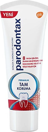 Parodontax Tam Koruma Ferahlık Beyazlatıcı Florürlü Diş Macunu 50 ml