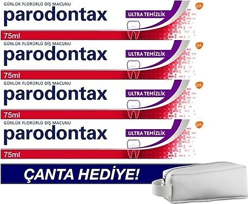 Parodontax Ultra Temizlik 75 ml 4 Adet Diş Macunu