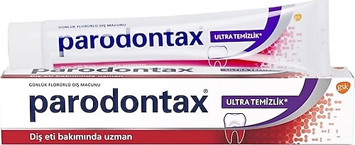Parodontax Ultra Temizlik Florürlü Diş Macunu 75 ml