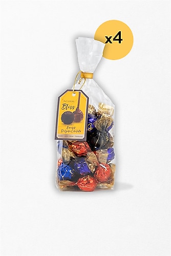 Patiswiss Bliss Karışık Dolgulu Çikolata 250g X 4 Adet
