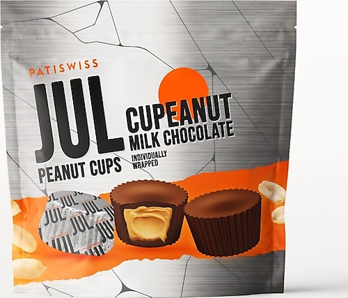 Patiswiss Jul Yer Fıstığı Dolgulu Sütlü Çikolata 150 gr