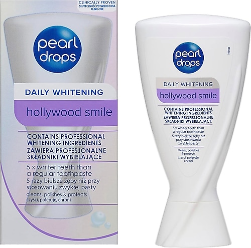 Pearl Drops Hollywood Smile Beyazlatıcı Florürlü Diş Macunu 50 ml