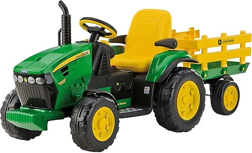 Peg Perego John Deere Ground Force Akülü Traktör