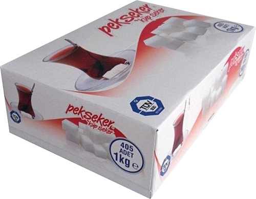 Pekşeker Küp Şeker 1 kg 405 Adet